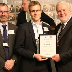 Jan Mertens wins SET for Britain award at event hosted in Parliament